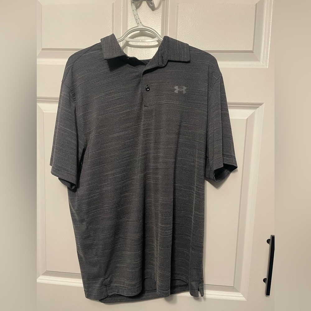Size L, Black Nike Golf Shirt